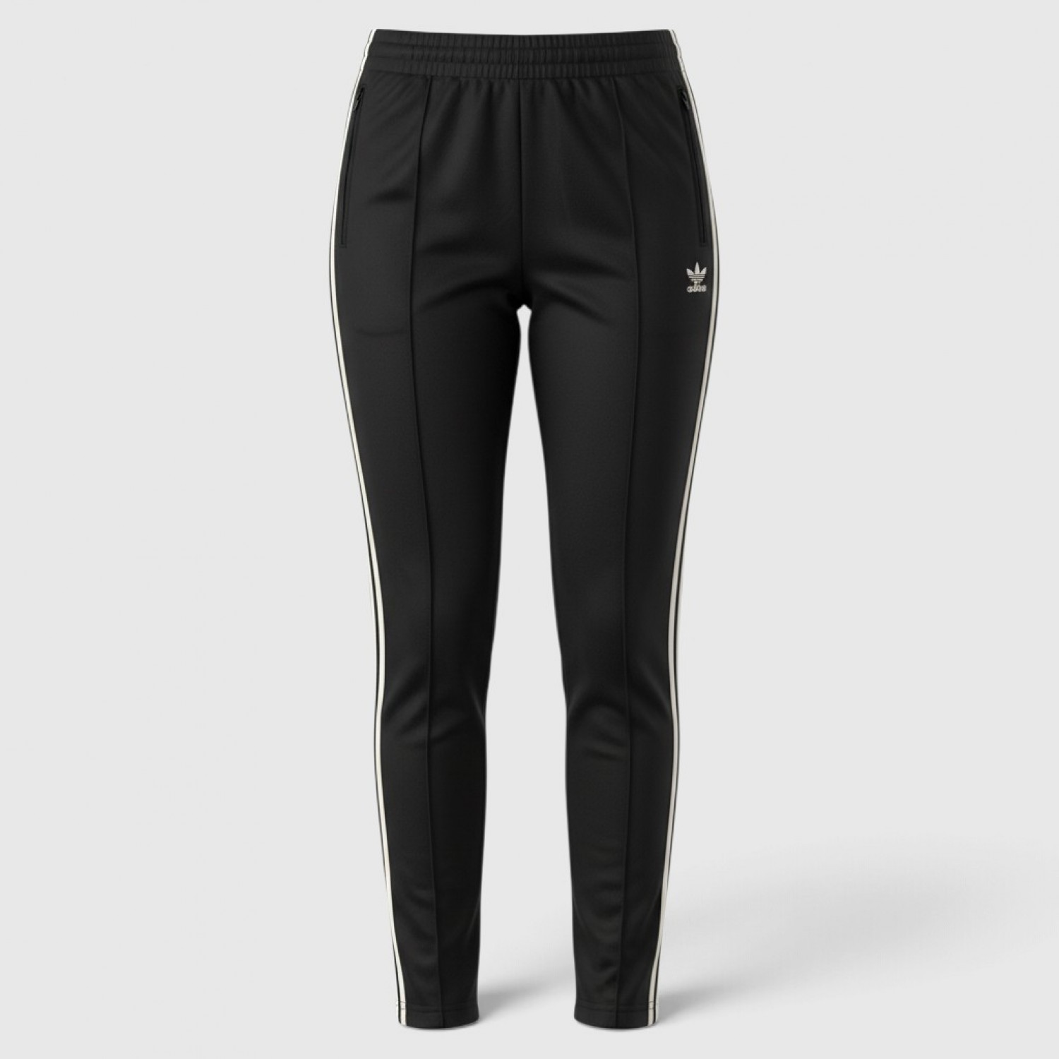 Adidas Originals 3-Stripes Γυναικεία Φόρμα Μαύρη / Pre Owned